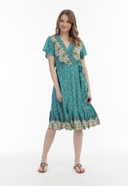 usha FESTIVAL Women's Summer Dress