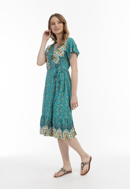 usha FESTIVAL Women's Summer Dress