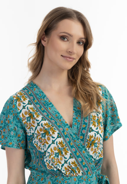 usha FESTIVAL Women's Summer Dress