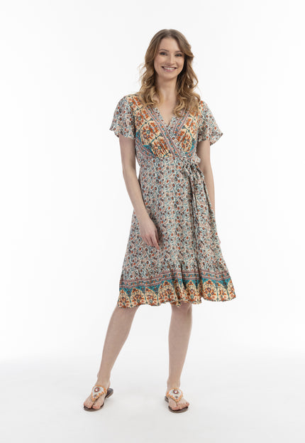 usha FESTIVAL Women's Summer Dress