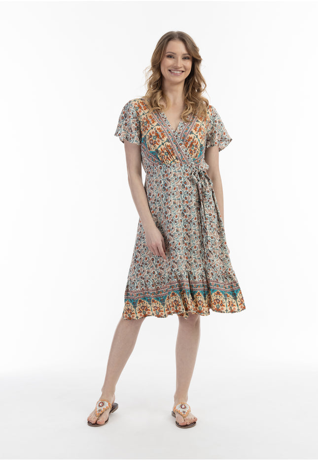 usha FESTIVAL Women's Summer Dress