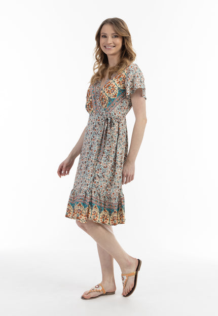 usha FESTIVAL Women's Summer Dress