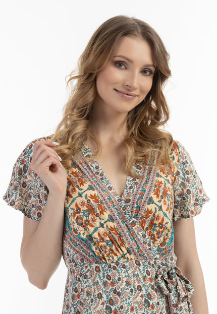 usha FESTIVAL Women's Summer Dress