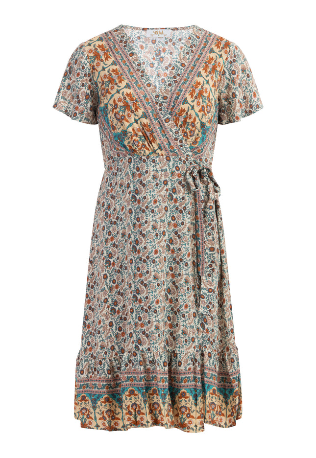 usha FESTIVAL Women's Summer Dress