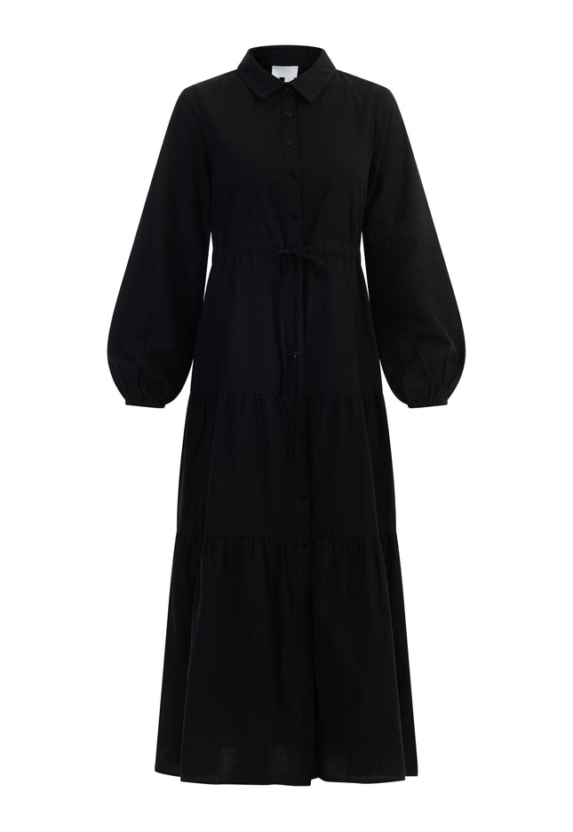 usha WHITE LABEL Women's Cotton Maxi Dress