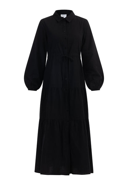 usha WHITE LABEL Women's Cotton Maxi Dress