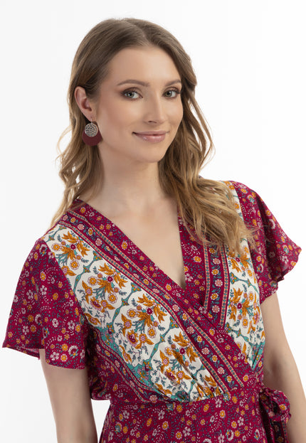 usha FESTIVAL Women's Summer Dress