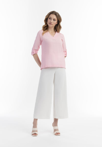 usha Damen Bluse mit Spitze