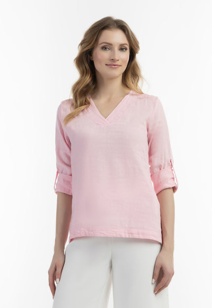 usha Damen Bluse mit Spitze