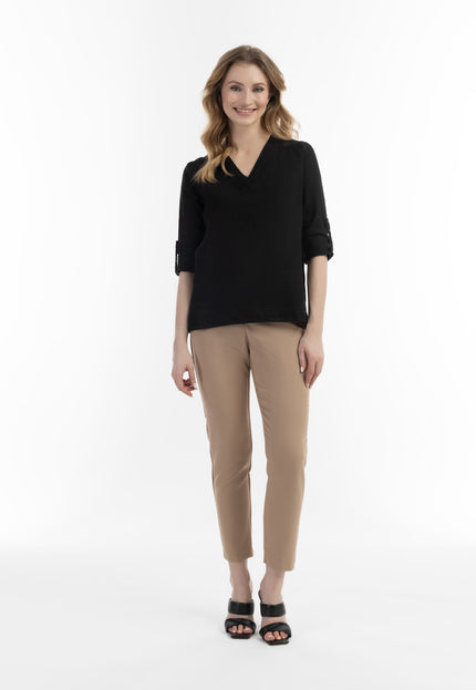 usha Damen Bluse mit Spitze
