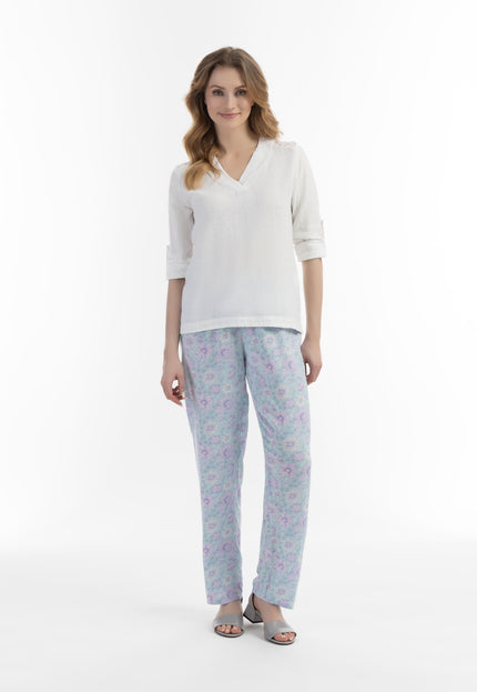 usha Damen Bluse mit Spitze