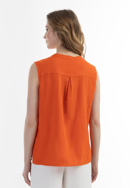 usha Damen Bluse mit Spitze
