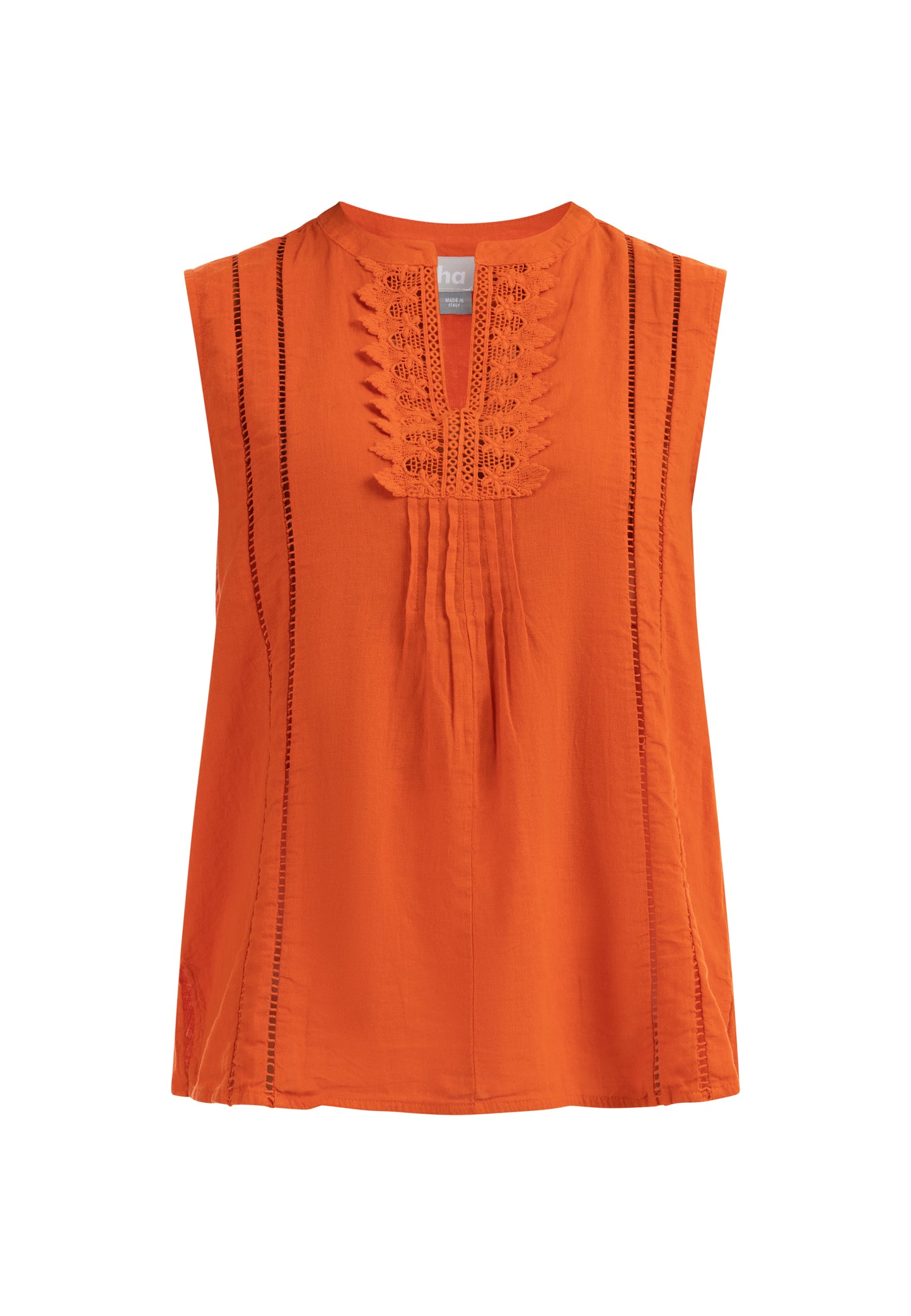 usha Damen Bluse mit Spitze