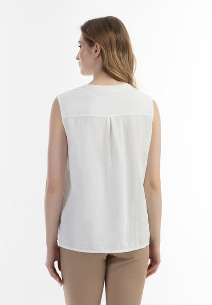 usha Damen Bluse mit Spitze