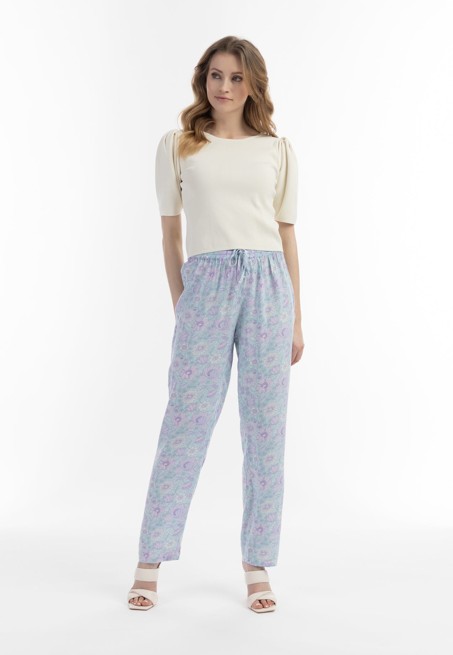 usha Damen Stoffhosen