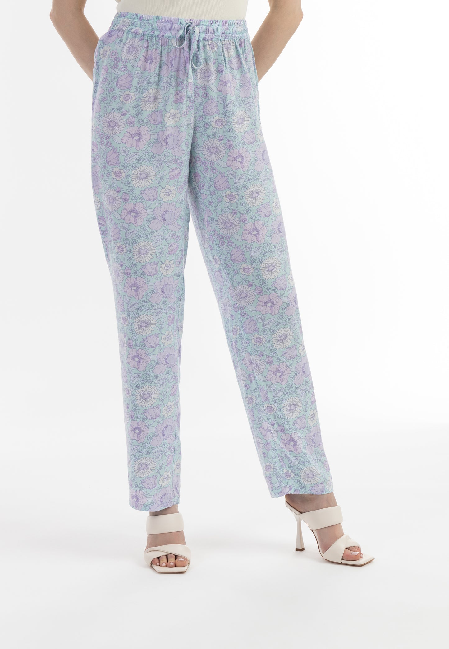 usha Damen Stoffhosen