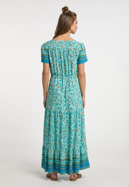 usha FESTIVAL Kobiety Kwiatowy Print Maxi Sukienka