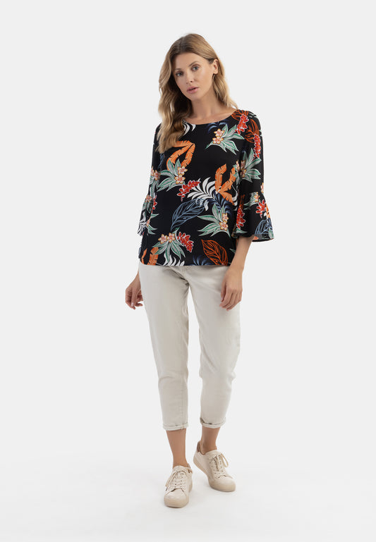 usha Women's Blouse Shirt