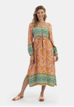 Peach Multicolored