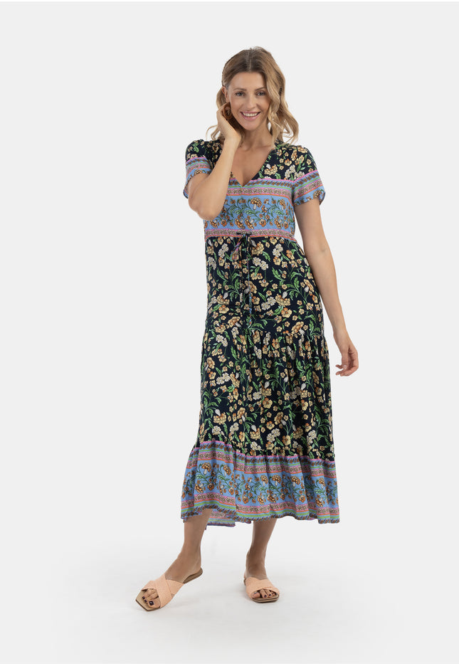 usha FESTIVAL Women's Summer Dress