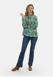 Green Multicolored