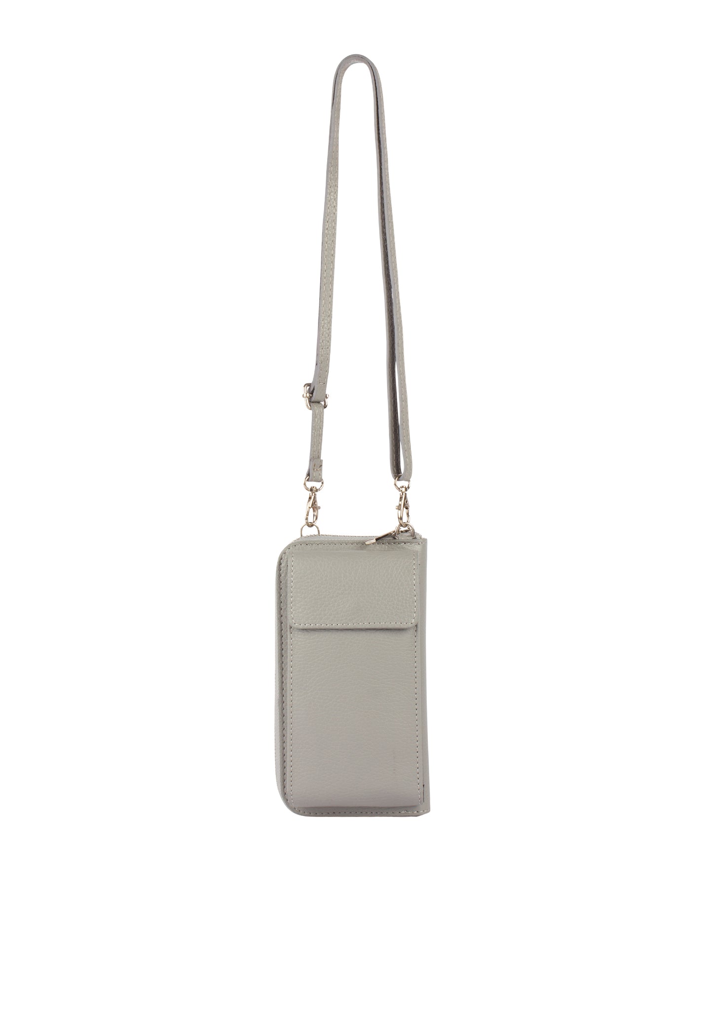 usha Damen Leder Geldbörse und Handy Tasche