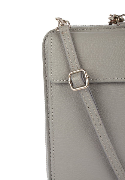 usha Damen Leder Geldbörse und Handy Tasche