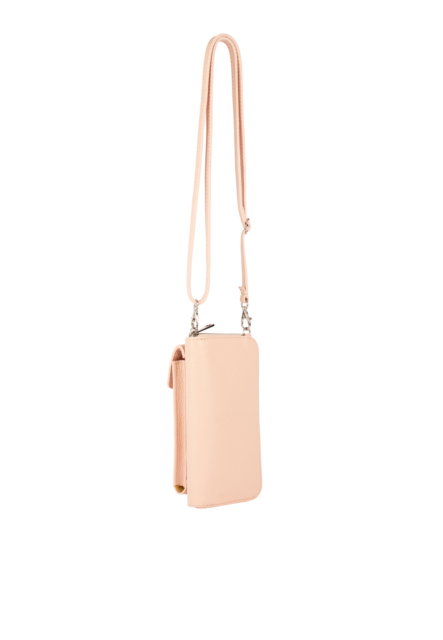usha Damen Leder Geldbörse und Handy Tasche