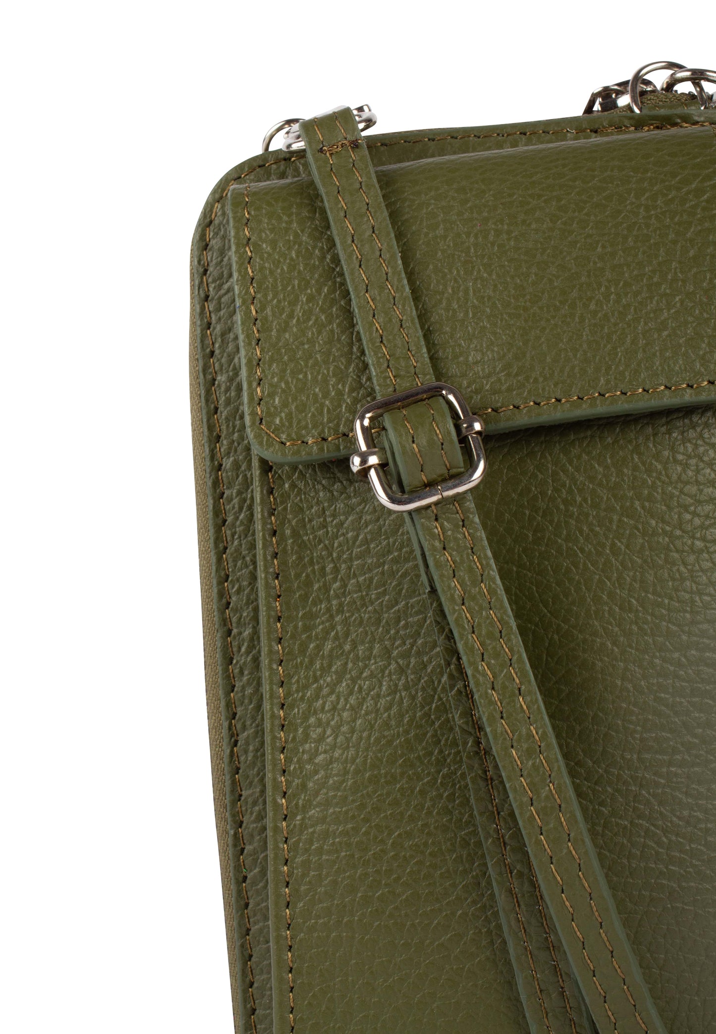 usha Damen Leder Geldbörse und Handy Tasche