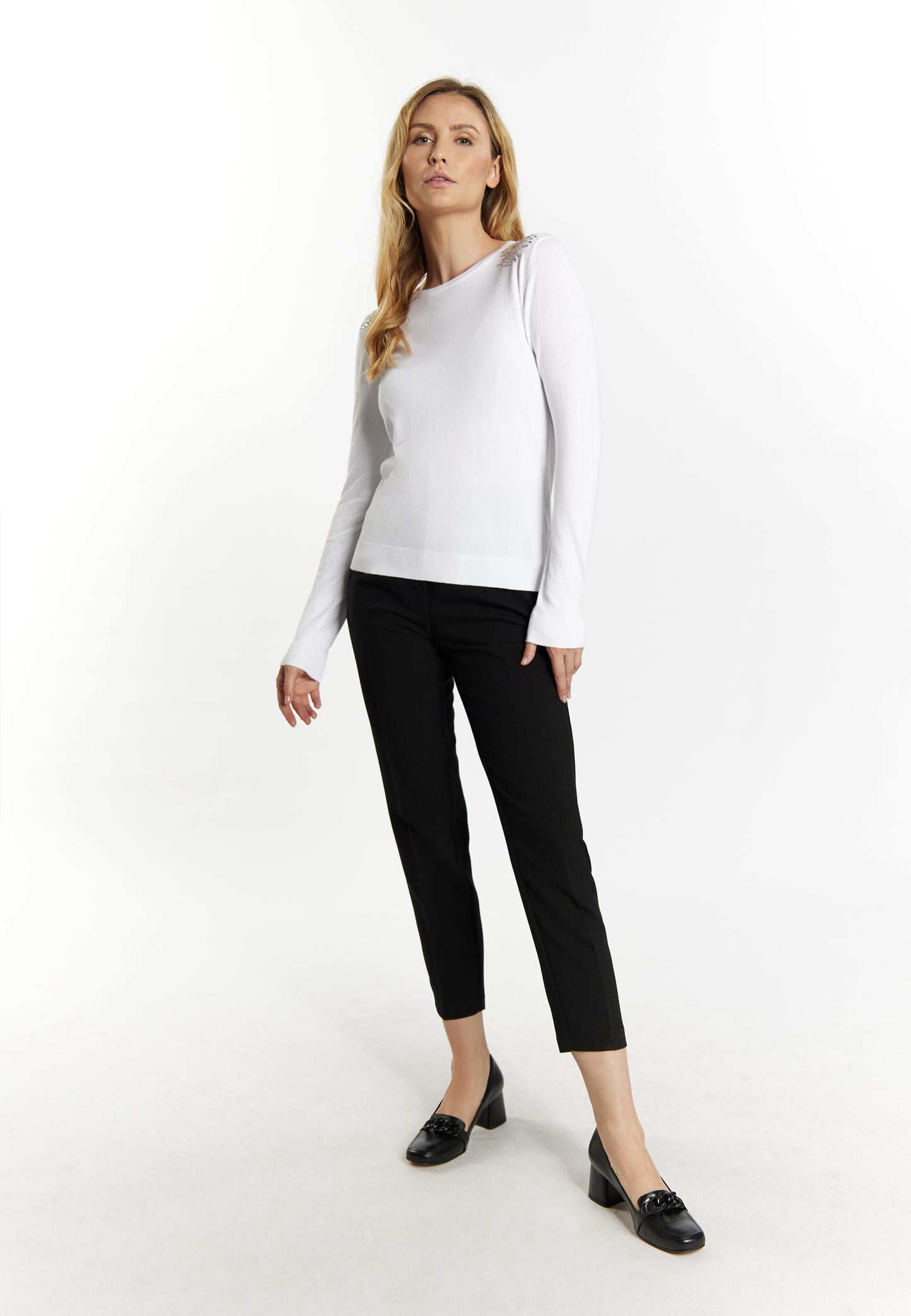 usha BLACK LABEL Women's Knitted Sweater