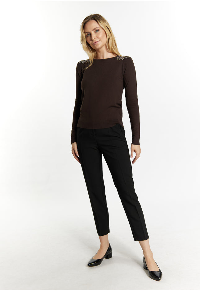 usha BLACK LABEL Women's Knitted Sweater