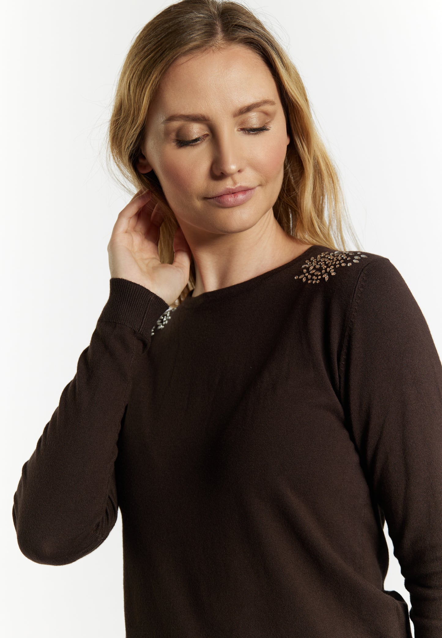 usha BLACK LABEL Women's Knitted Sweater