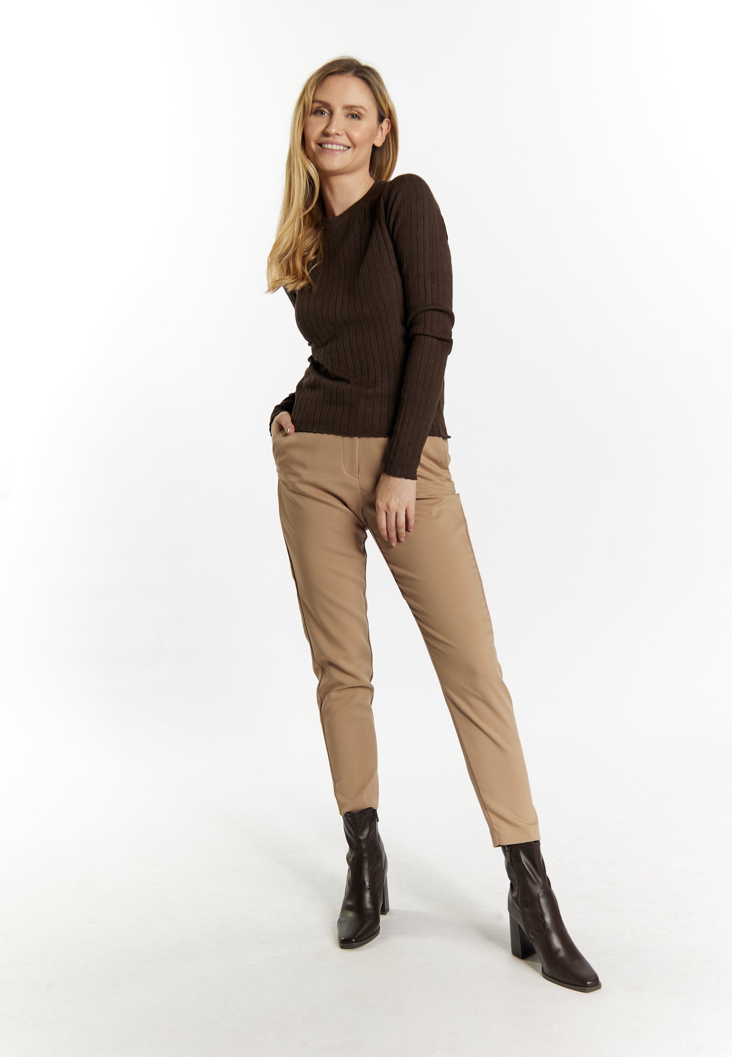 usha BLACK LABEL Women's Knitted Sweater