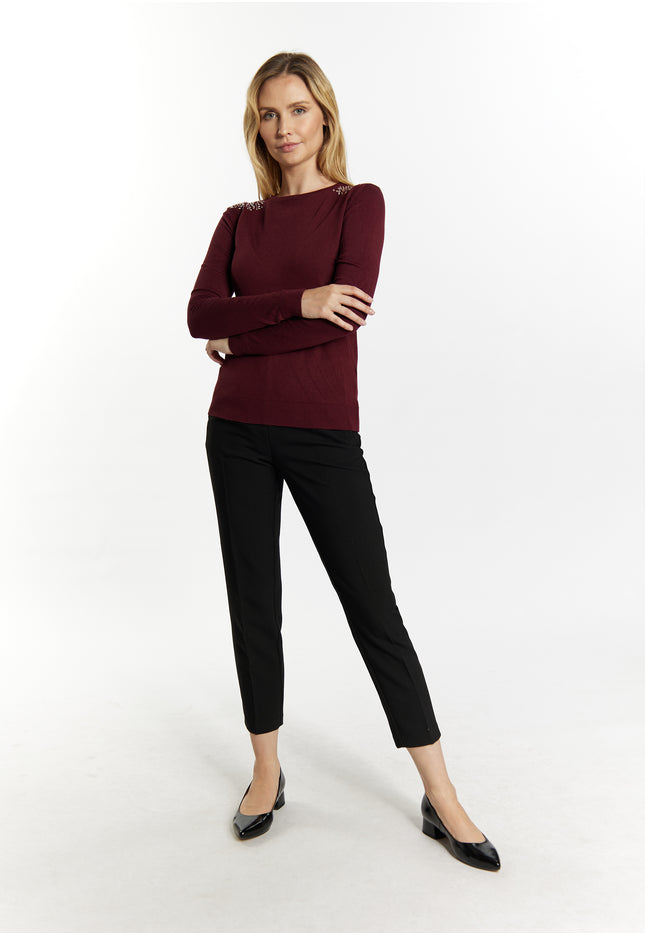 usha BLACK LABEL Women's Knitted Sweater