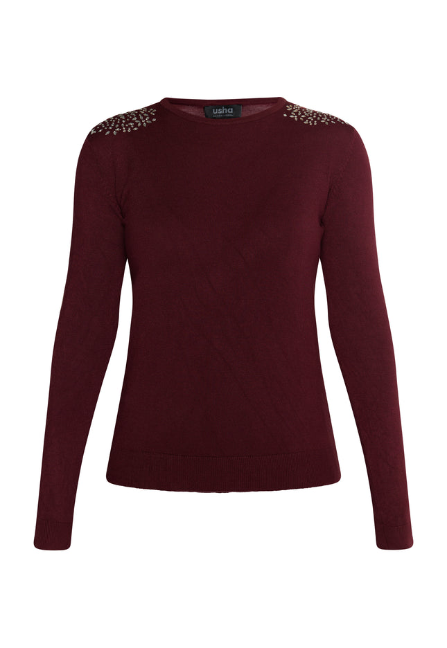 usha BLACK LABEL Women's Knitted Sweater