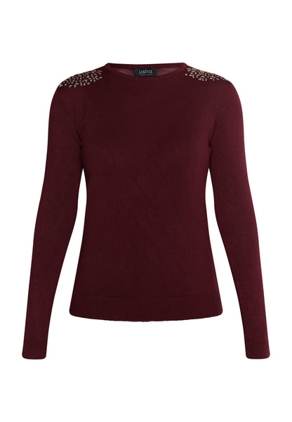 usha BLACK LABEL Women's Knitted Sweater