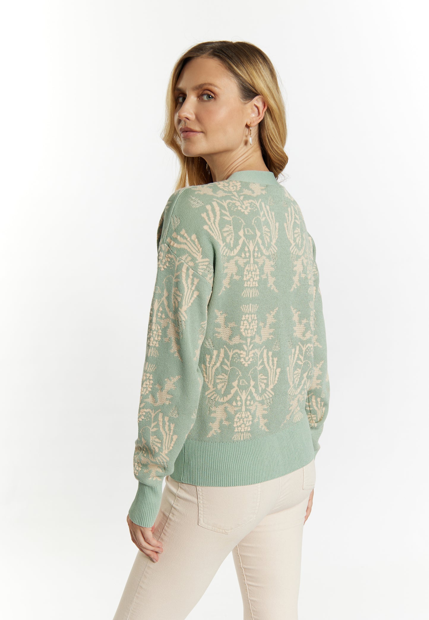 usha Damen Strickjacke