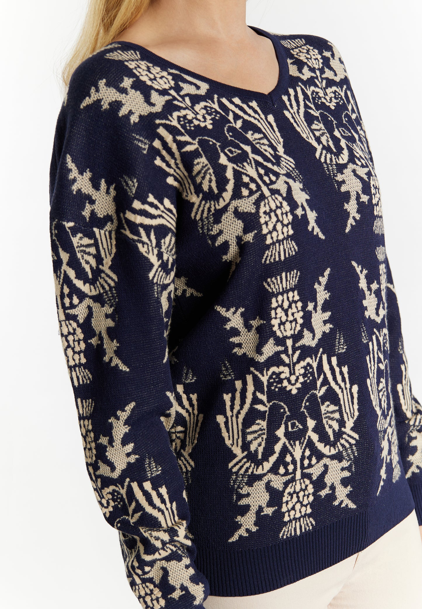 usha Damen Strickpullover