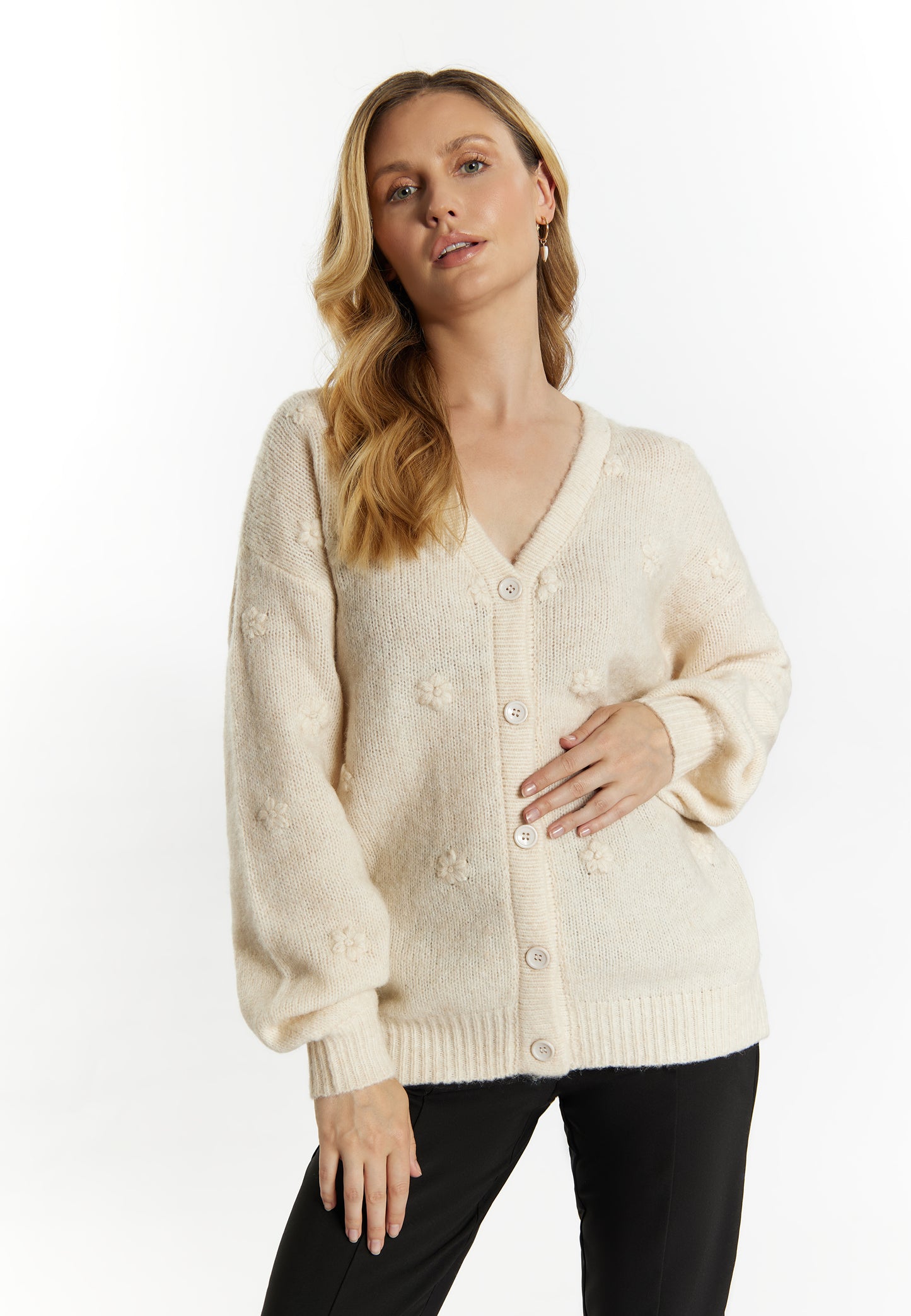usha Damen Strickjacke