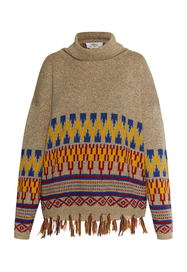 usha FESTIVAL Women's Knitted Sweater