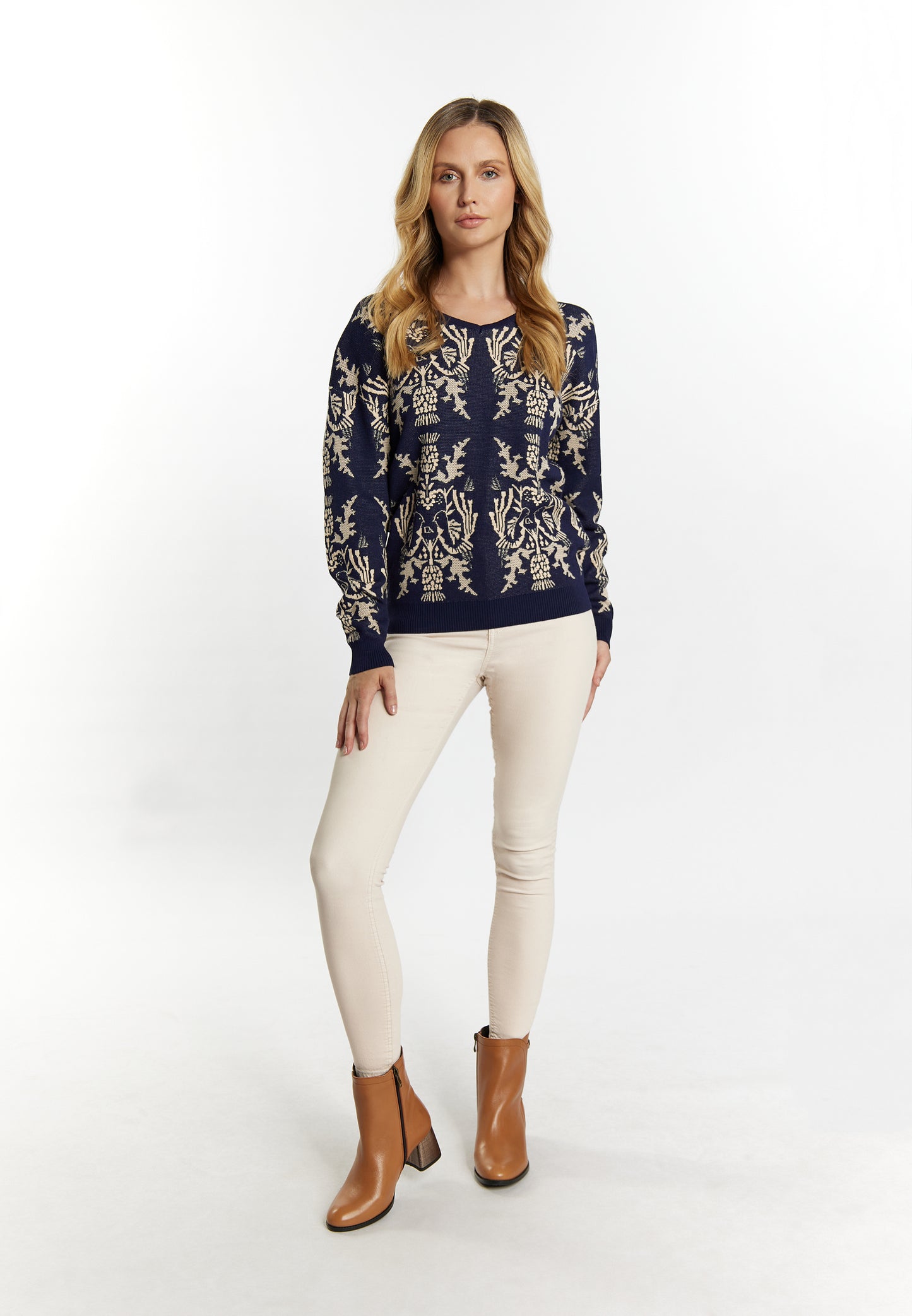 usha Damen Strickpullover