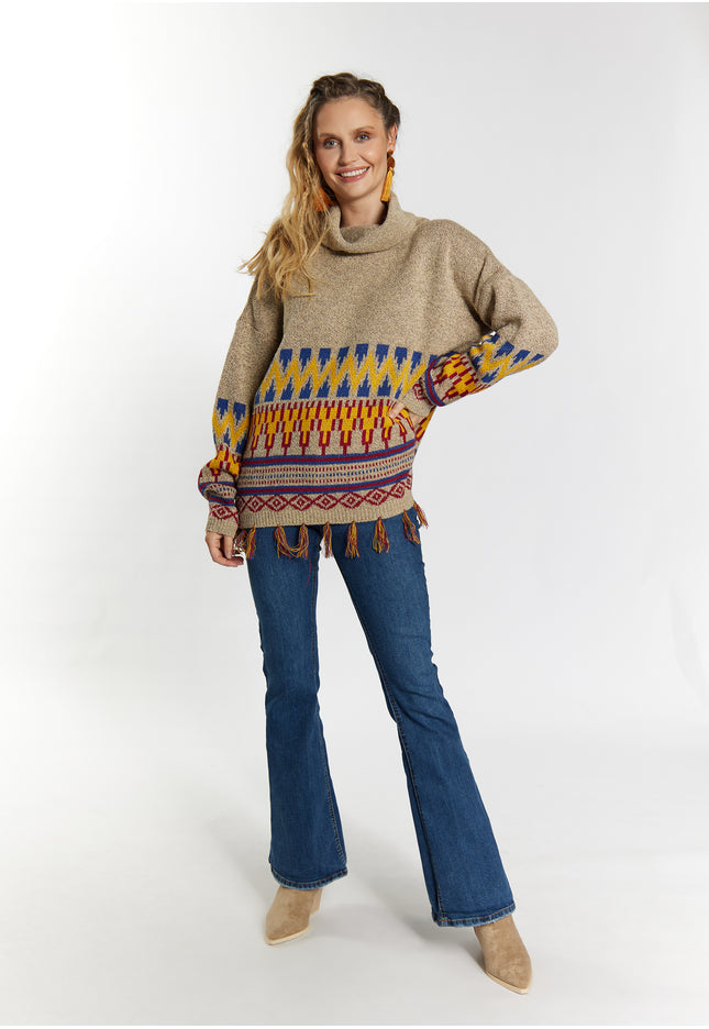 usha FESTIVAL Women's Knitted Sweater