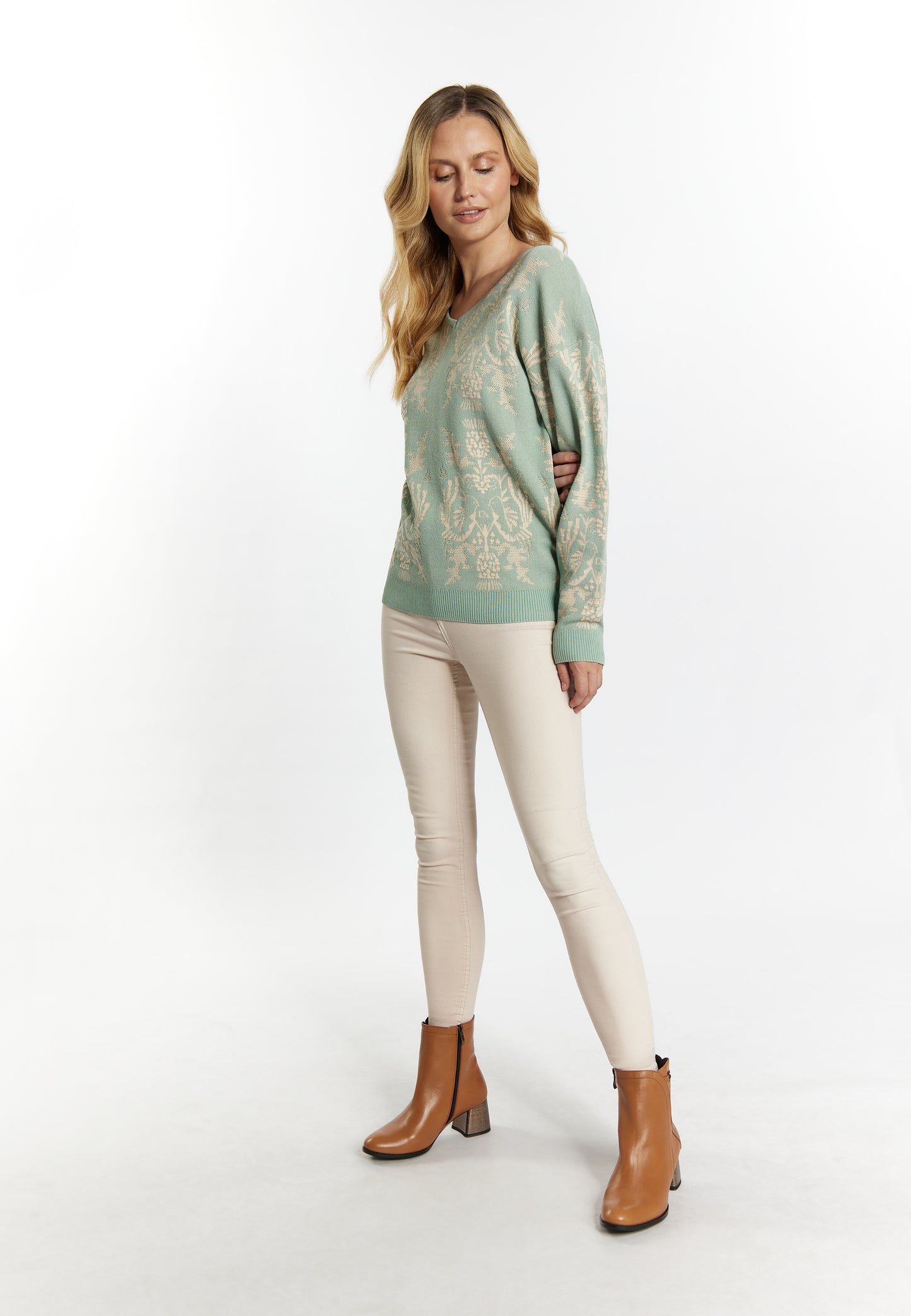 usha Damen Strickpullover