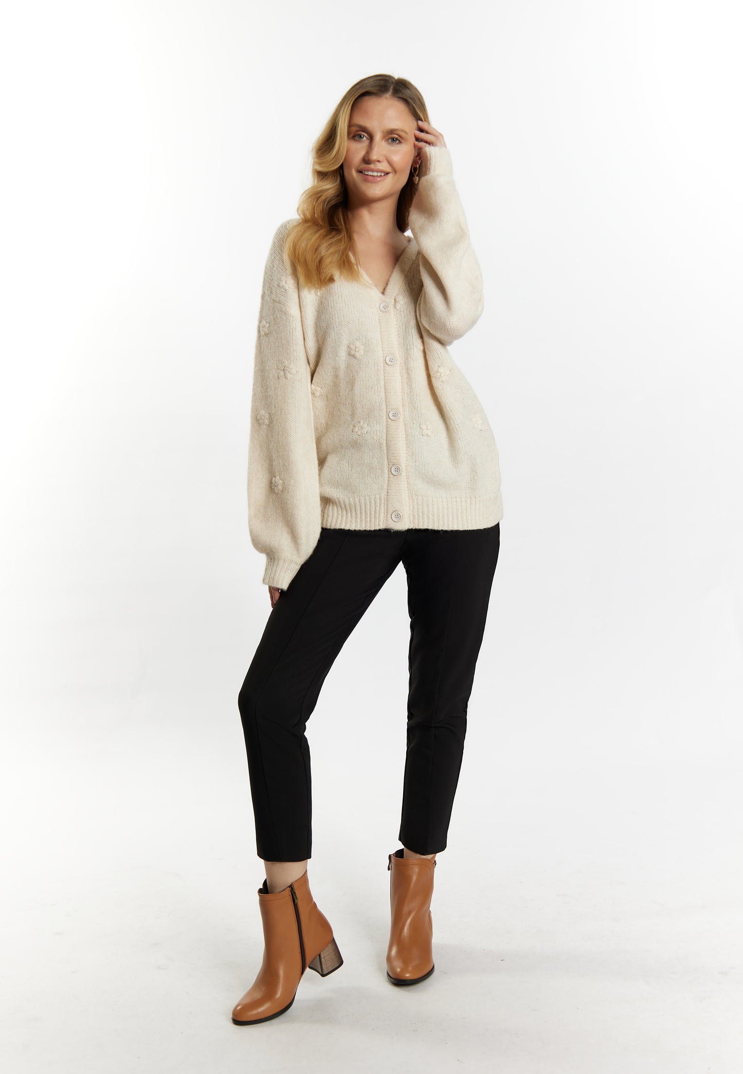 usha Damen Strickjacke