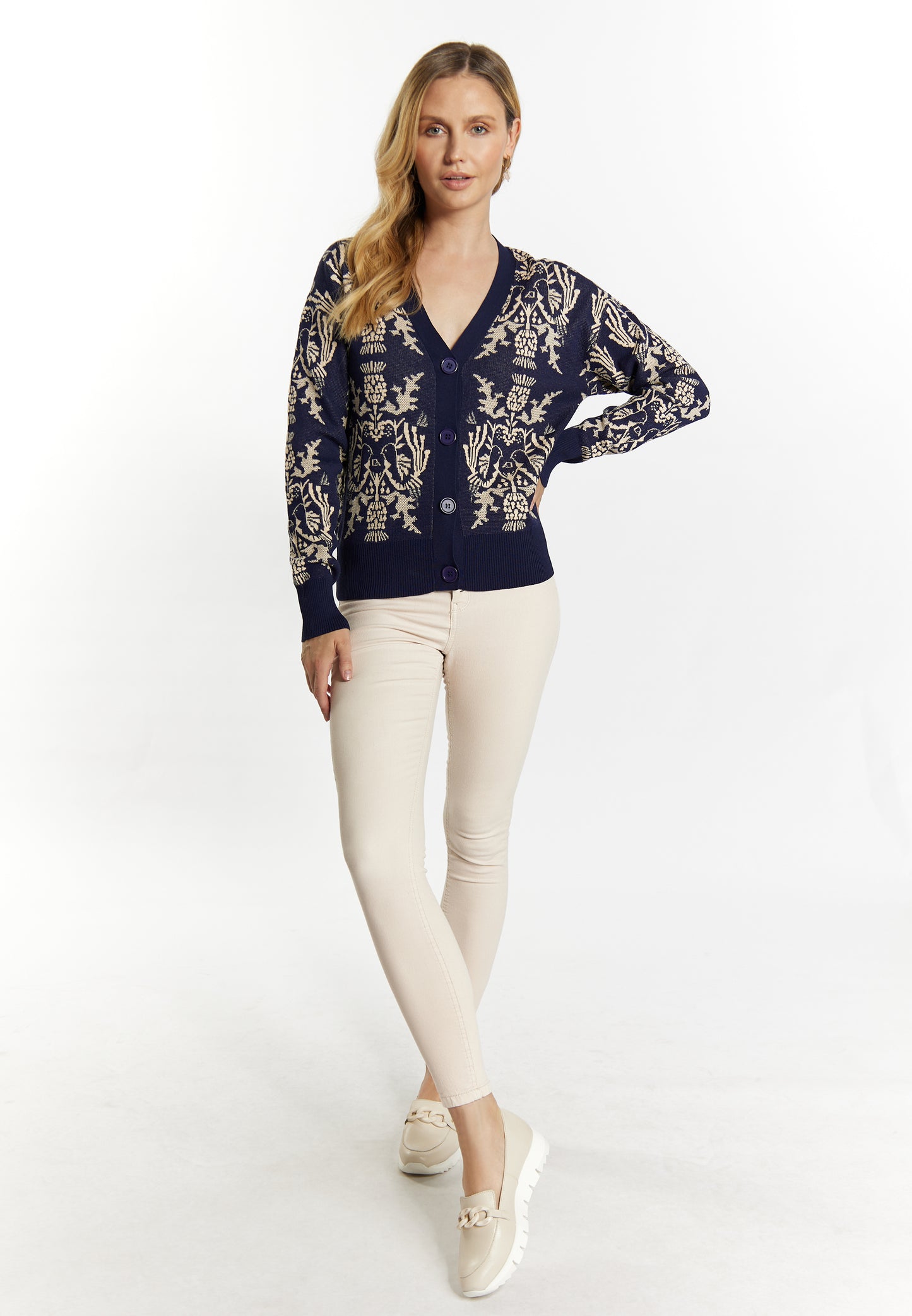 usha Damen Strickjacke