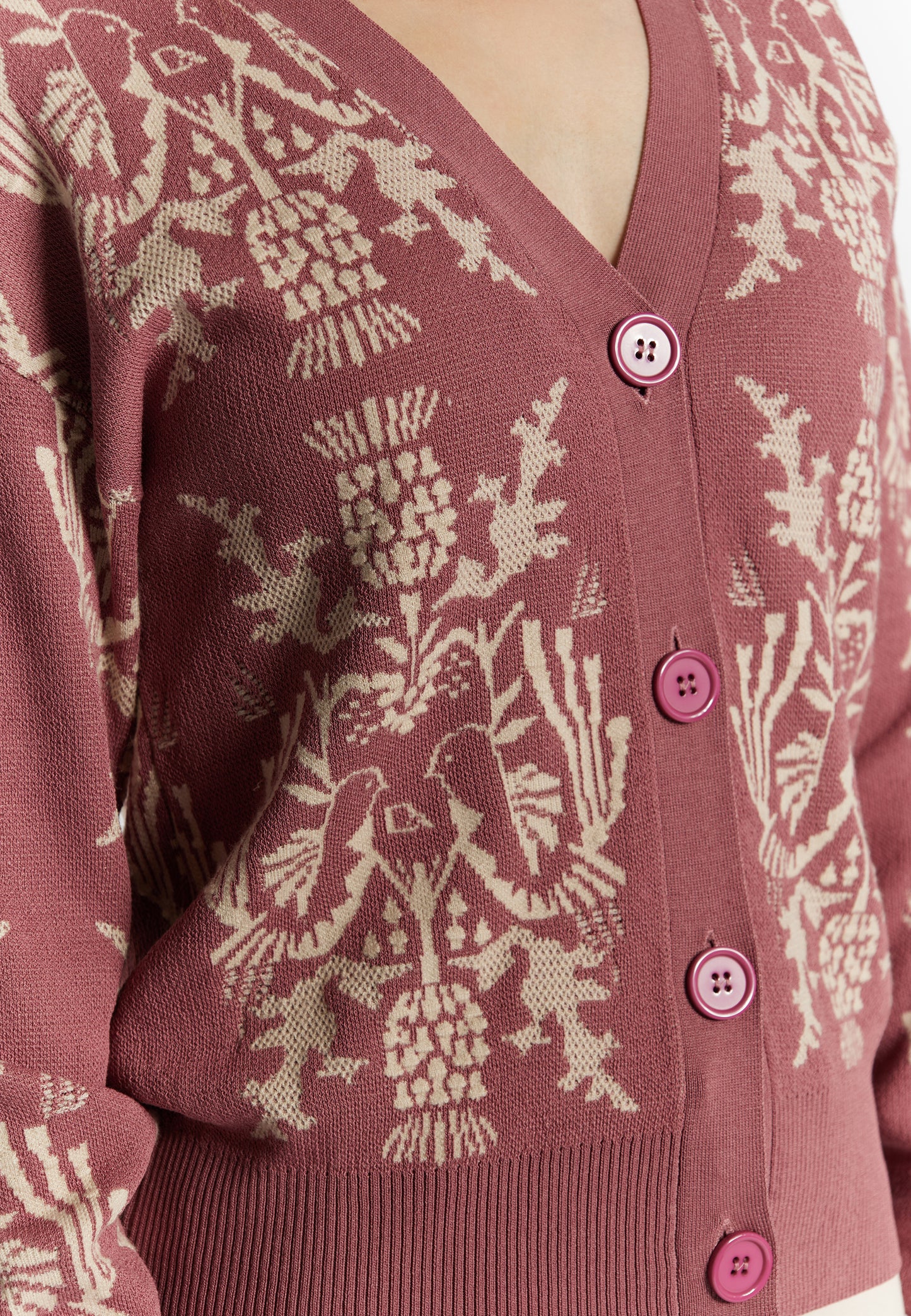 usha Damen Strickjacke