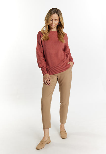 usha Kobiety Sweter Dzianinowy