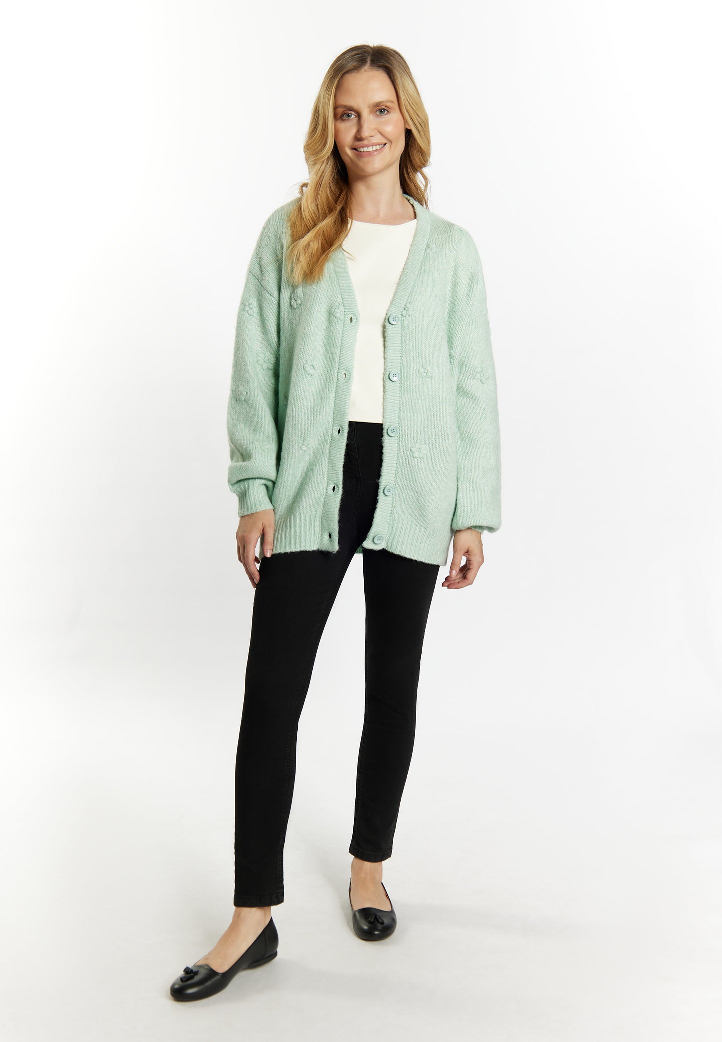 usha Damen Strickjacke