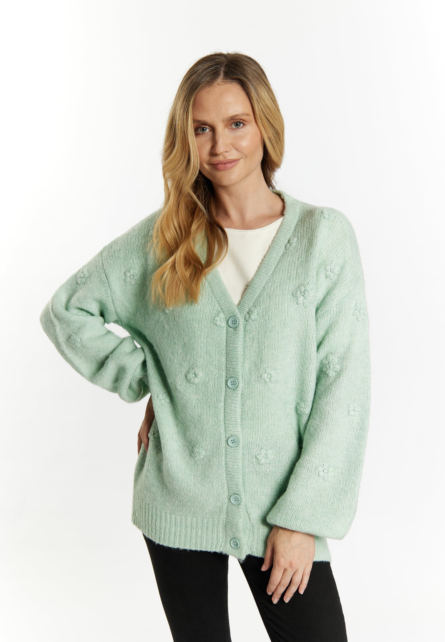 usha Damen Strickjacke