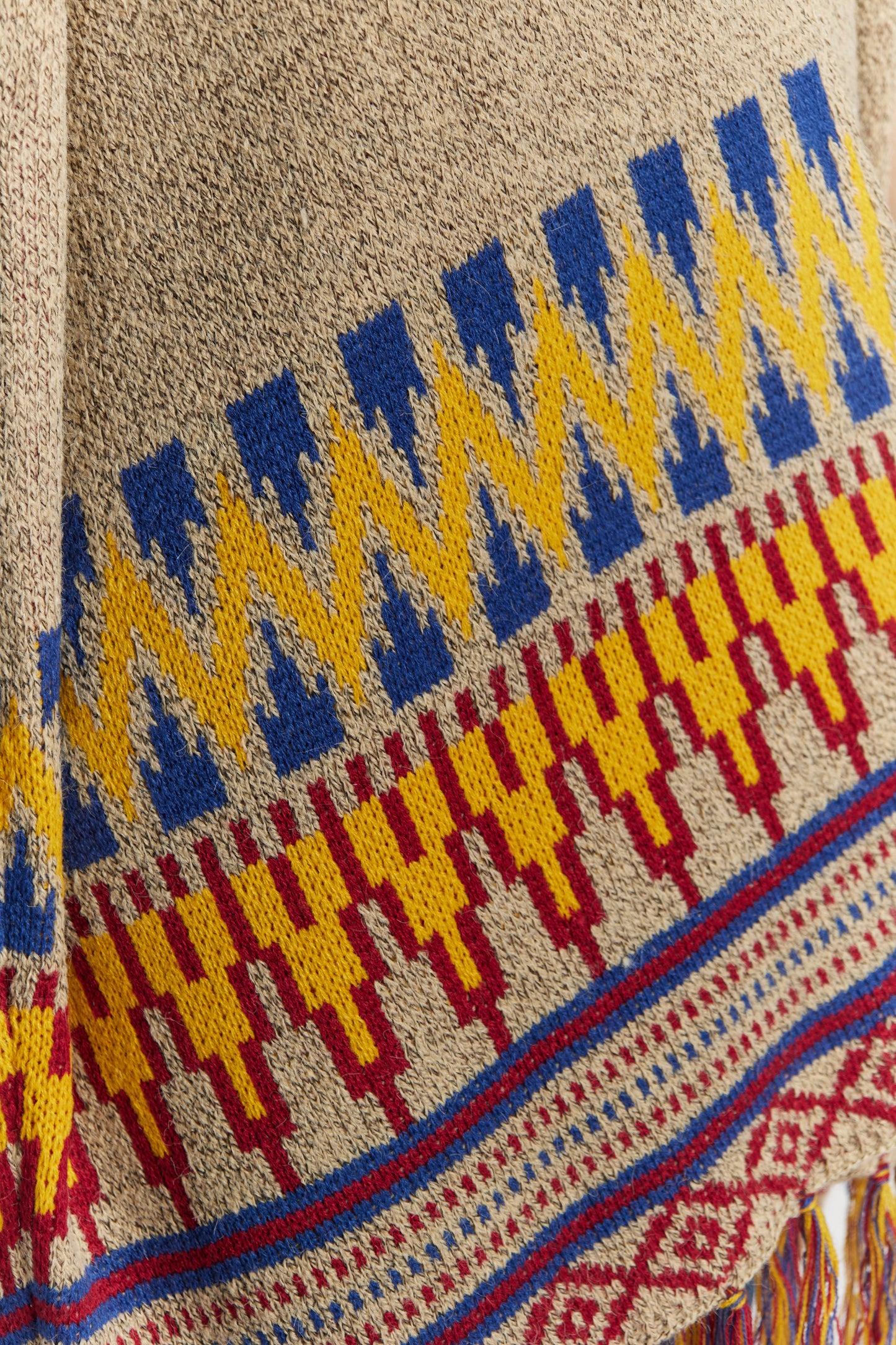 usha FESTIVAL Kobiety Sweter Poncho